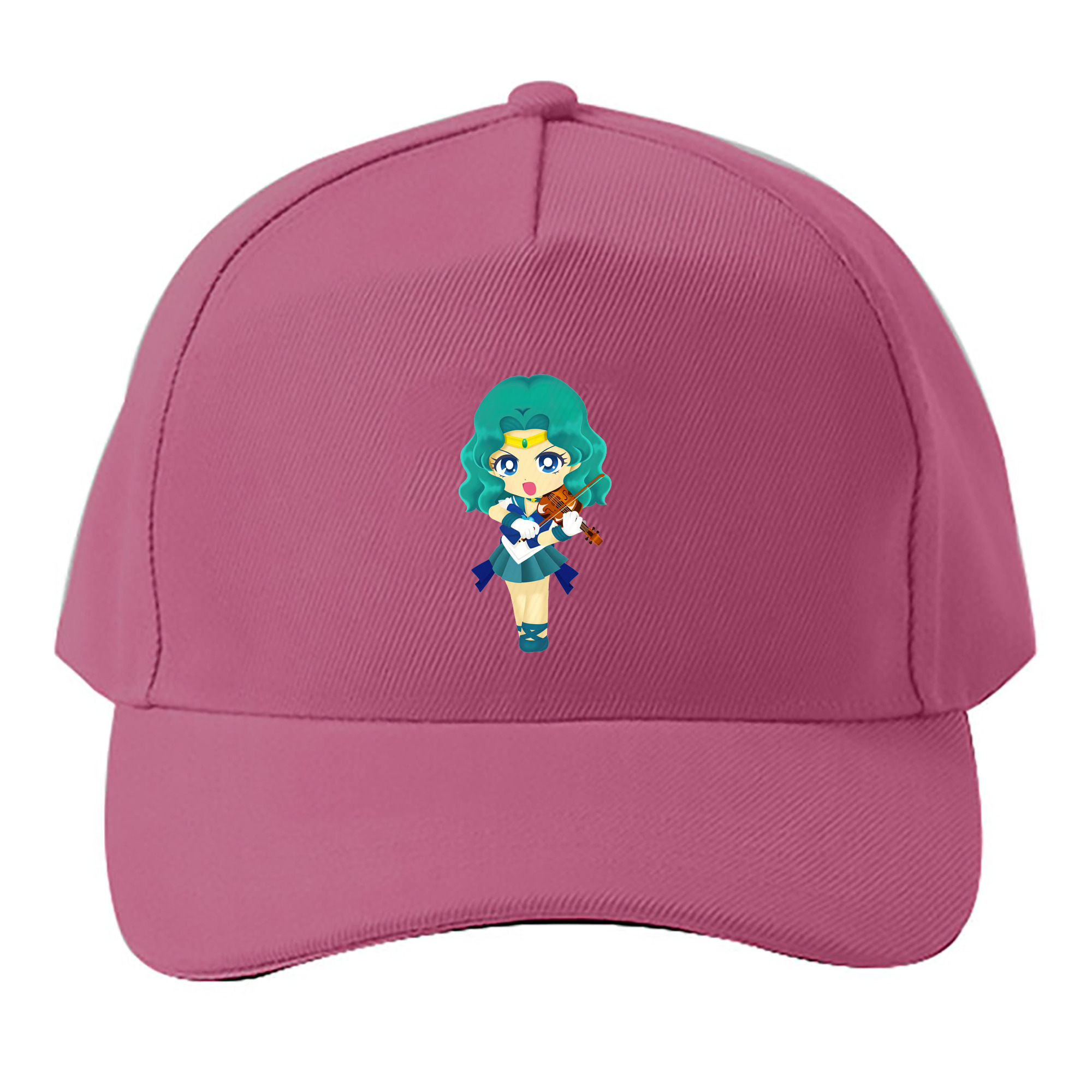 （画像用） 美少女戦士セーラームーン 海王 みちる（かいおう みちる） Sailor Moon Kaiou Michiru ベースボールキャップ 綿100％ 男女兼用 帽子 スポーツ